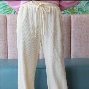 Lulu Mac Waffle Knit Butter Pants